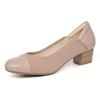 imageOrthorest Women Bunion Dress Shoes Low Heel Orthopedic Pumps Orthotic Slip On LoafersNude