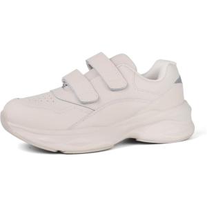ORTOREX Women Diabetic Leather Shoes Orthopedic Walking Shoes Wide Toe Box Shoes(Ivory)