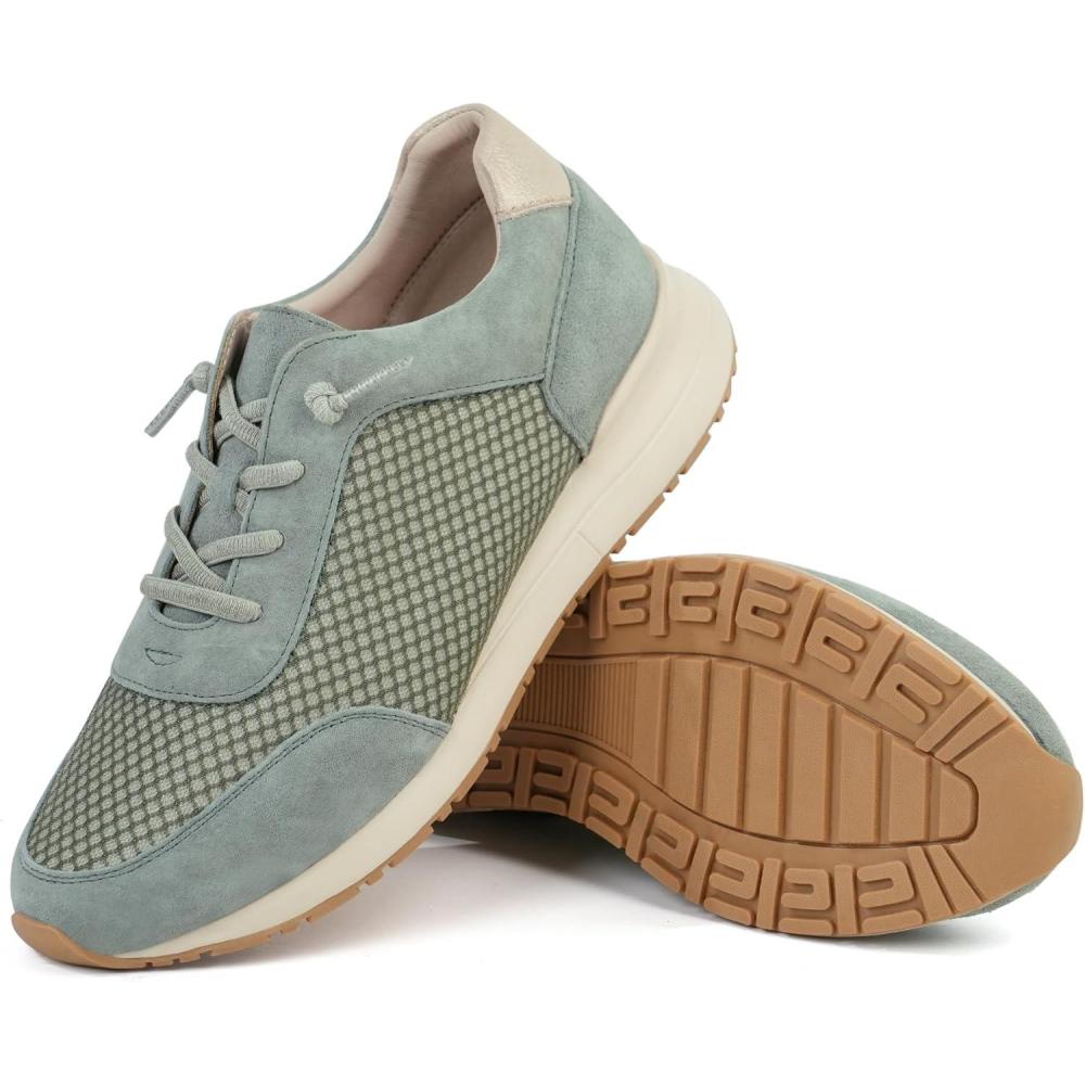 image:imageOrtho  Rest Womens Fashion Sneakers Comfortable Walking Shoes Tennis Shoes for Bunion FeetGreen