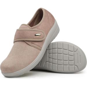 Ortho + Rest Women Comfortable Walking Shoes Bunion Tennis Shoes Orthopedic Sneakers(Beige)