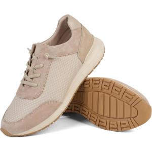Ortho + Rest Womens Fashion Sneakers Comfortable Walking Shoes Tennis Shoes for Bunion Feet(Beige)