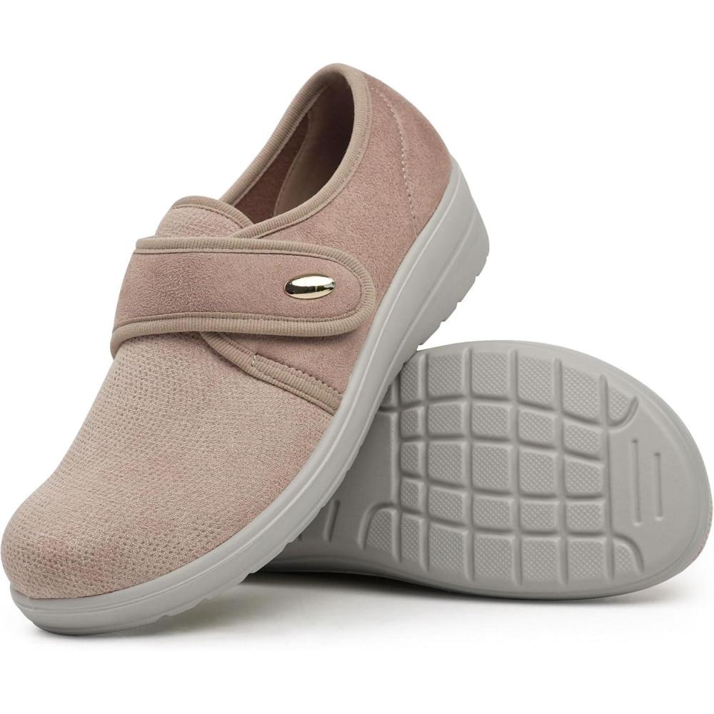 image:imageOrthorest Women Comfortable Walking Shoes Bunion Shoes Orthopedic SneakersBeige