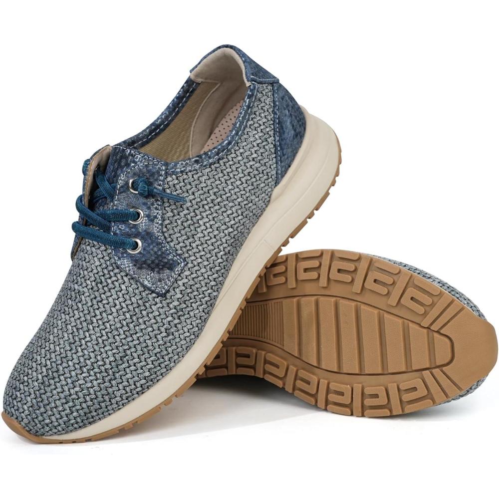 image:imageOrthorest Women Orthopedic Bunion Walking Shoes Wide Toe Box Comfortable Fashion SneakersBlue